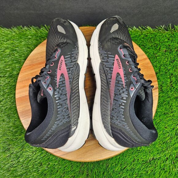 Brooks Addiction 15 Shoes Womens Size 8.5 B Black Athletic Running Sneakers - Picture 10 of 13